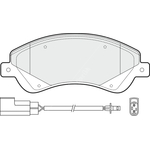 Apec Blue Brake Pads - Front (PD3094) Fits Ford Transit