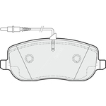 Apec Blue Brake Pads - Front (PD3101) 