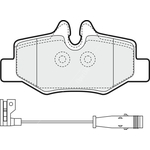 Apec Blue Brake Pads - Rear (PD3106) Fits Mercedes