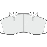 Apec Blue Brake Pads - Front or Rear (PD3111) 