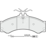 Apec Blue Brake Pads - Front or Rear (PD3112) 