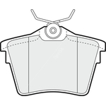 Apec Blue Brake Pads - Rear (PD3122) 