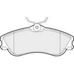 Apec Blue Brake Pads - Front (PD3126) Fits Citroen Xsara