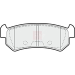Apec Blue Brake Pads (PD3127) Rear