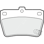 Apec Blue Brake Pads - Rear (PD3138) Fits Toyota RAV-4