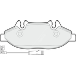Apec Blue Brake Pads - Front (PD3143) Fits Mercedes-Benz