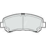 Apec Blue Brake Pads - Front (PD3146) Fits Nissan