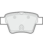 Apec Blue Brake Pads - Rear (PD3155) 