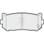 Apec Blue Brake Pads (PD3175) Rear
