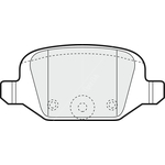 Apec Blue Brake Pads - Rear (PD3177) Fits Fiat