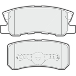 Apec Blue Brake Pads - Rear (PD3181) 