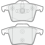 Apec Blue Brake Pads - Rear (PD3189) Fits Volvo XC90