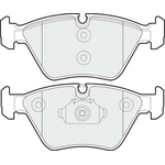 Apec Blue Brake Pads - Front (PD3200) 