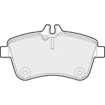 Apec Blue Brake Pads - Front (PD3201) Fits Mercedes-Benz