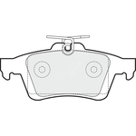 Apec Blue Brake Pads - Rear (PD3202) Fits Mazda