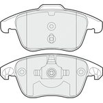 Apec Blue Brake Pads - Front (PD3215) 