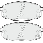 Apec Blue Brake Pads - Front (PD3219) 