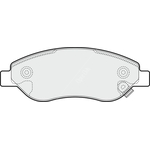 Apec Blue Brake Pads - Front (PD3227) Fits Vauxhall