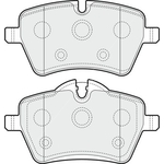 Apec Blue Brake Pads - Front (PD3228) Fits Mini