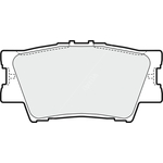 Apec Blue Brake Pads - Rear (PD3230) 