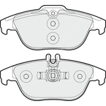 Apec Blue Brake Pads - Rear (PD3236) Fits Mercedes