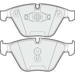 Apec Blue Brake Pads - Front (PD3238) Fits BMW