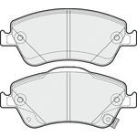 Apec Blue Brake Pads - Front (PD3239) Fits Toyota