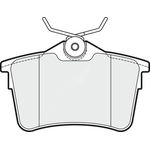 Apec Blue Brake Pads - Rear (PD3247) 