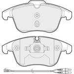 Apec Blue Brake Pads - Front (PD3249) 