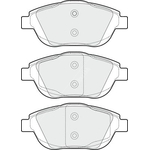 Apec Blue Brake Pads - Front (PD3256) 