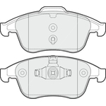 Apec Blue Brake Pads - Front (PD3261) Fits Renault