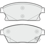 Apec Blue Brake Pads - Front (PD3268) 