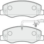 Apec Blue Brake Pads - Rear (PD3272) 