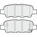 Apec Blue Brake Pads - Rear (PD3280) 