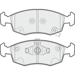 Apec Blue Brake Pads - Front (PD3288) Fits Fiat 500