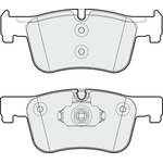 Apec Blue Brake Pads - Front (PD3290) Fits BMW