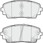 Apec Blue Brake Pads - Front (PD3292) Fits Kia Picanto