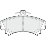 Apec Blue Brake Pads - Front (PD3298) 