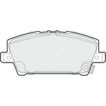 Apec Blue Brake Pads - Front (PD3302) Fits Honda Civic