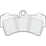 Apec Blue Brake Pads - Front (PD3331) 