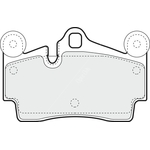 Apec Blue Brake Pads - Rear (PD3332) 