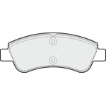 Apec Blue Brake Pads - Front (PD3337) 