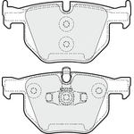 Apec Blue Brake Pads - Rear (PD3338) Fits BMW 3 Series