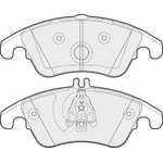 Apec Blue Brake Pads - Front (PD3340) Fits Mercedes