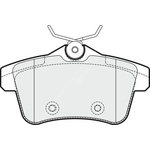 Apec Blue Brake Pads - Rear (PD3344) 