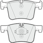 Apec Blue Brake Pads - Front (PD3351) Fits BMW