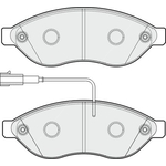 Apec Blue Brake Pads - Front (PD3354) 