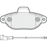 Apec Blue Brake Pads - Front (PD3364) Fits Ford Ka