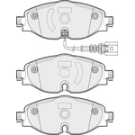 Apec Blue Brake Pads - Front (PD3365) 