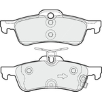 Apec Blue Brake Pads - Rear (PD3372) Fits Toyota